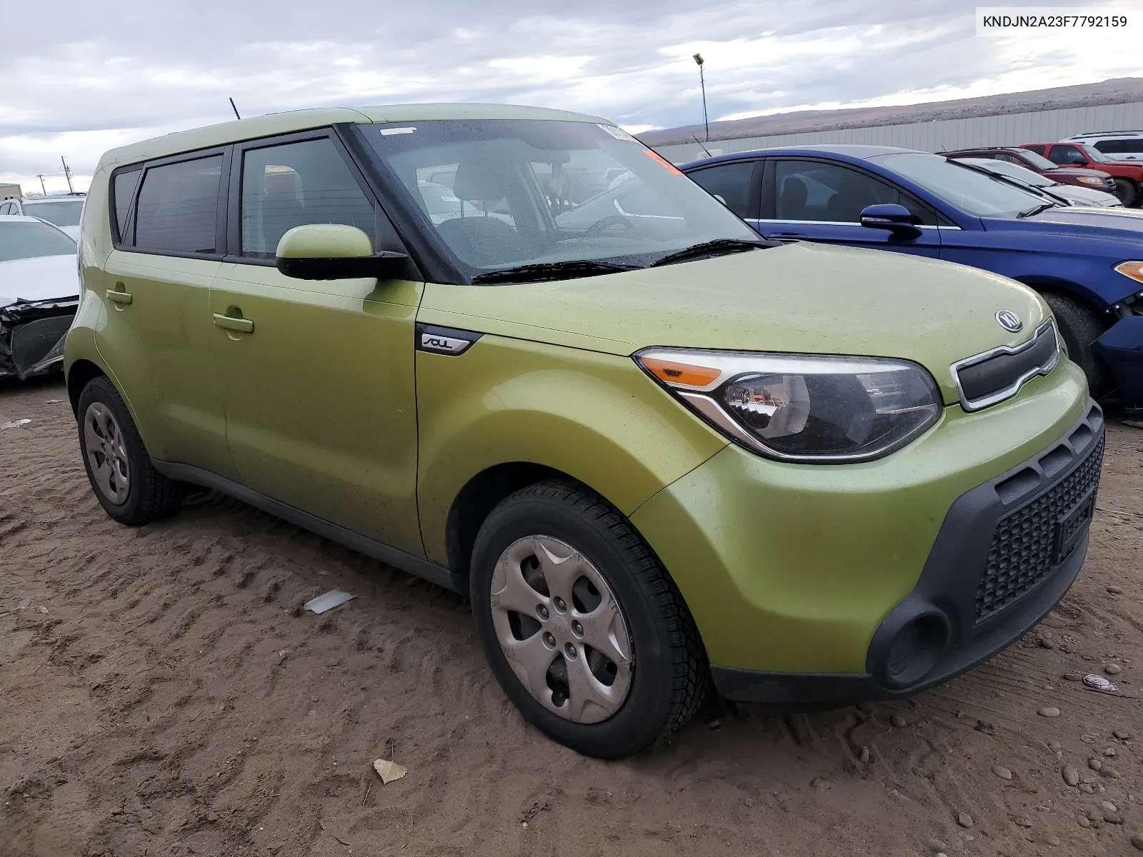 2015 Kia Soul VIN: KNDJN2A23F7792159 Lot: 53731024