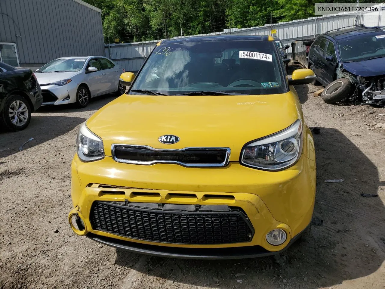 2015 Kia Soul ! VIN: KNDJX3A51F7204396 Lot: 54001174