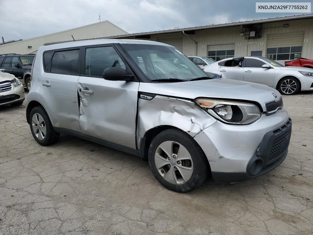 2015 Kia Soul VIN: KNDJN2A29F7755262 Lot: 56137914