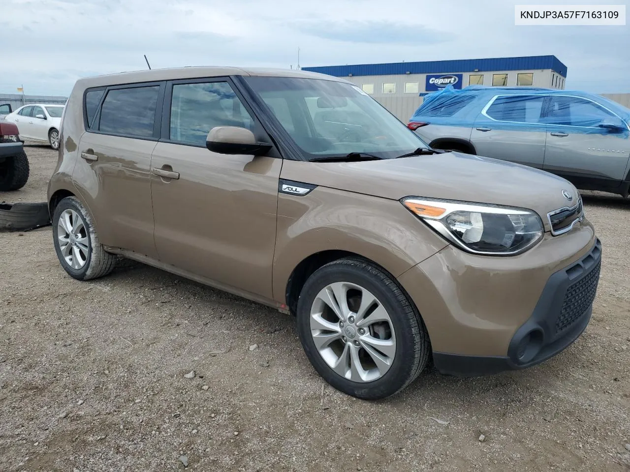 2015 Kia Soul + VIN: KNDJP3A57F7163109 Lot: 58919924