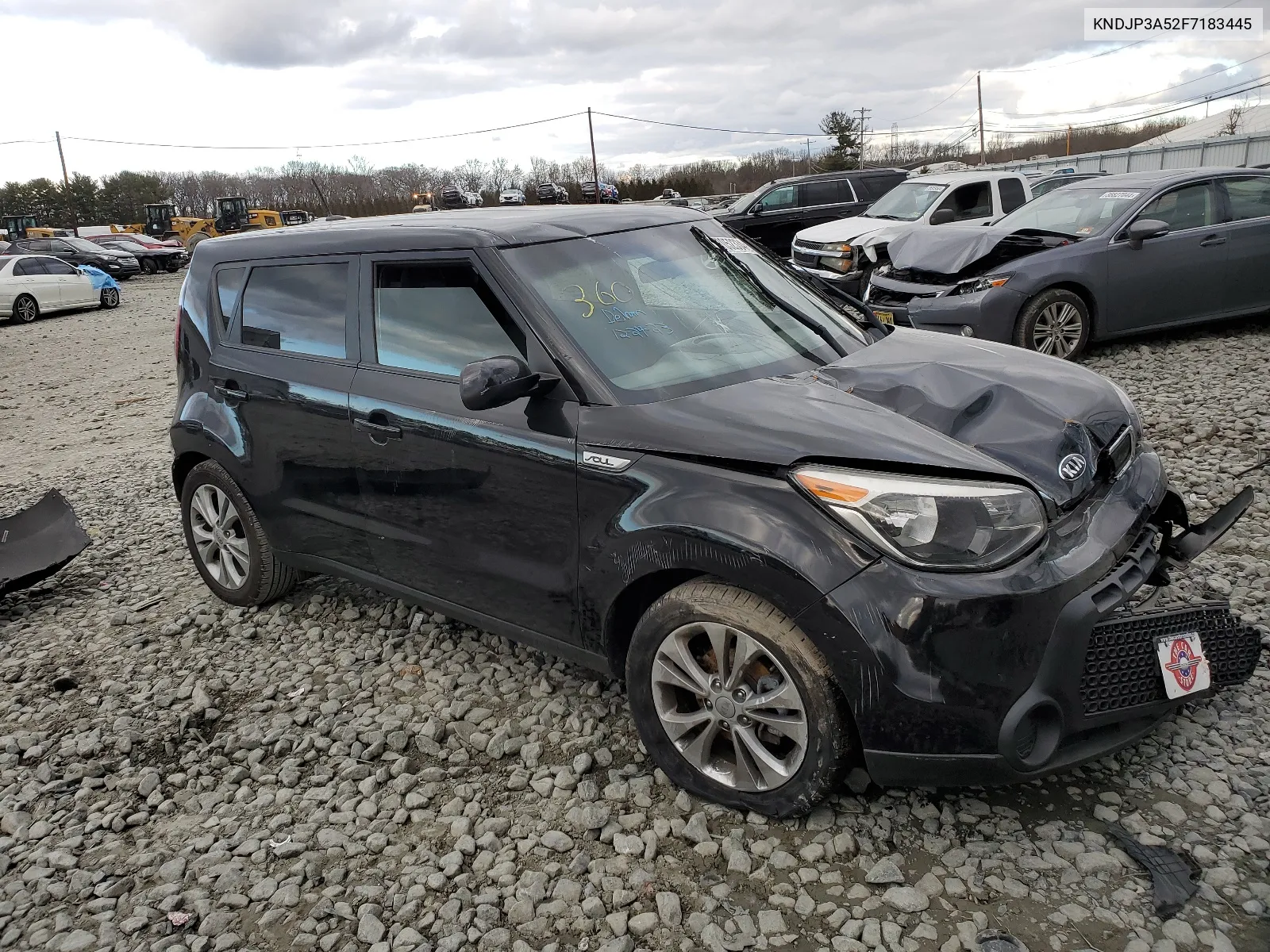 2015 Kia Soul + VIN: KNDJP3A52F7183445 Lot: 59615364