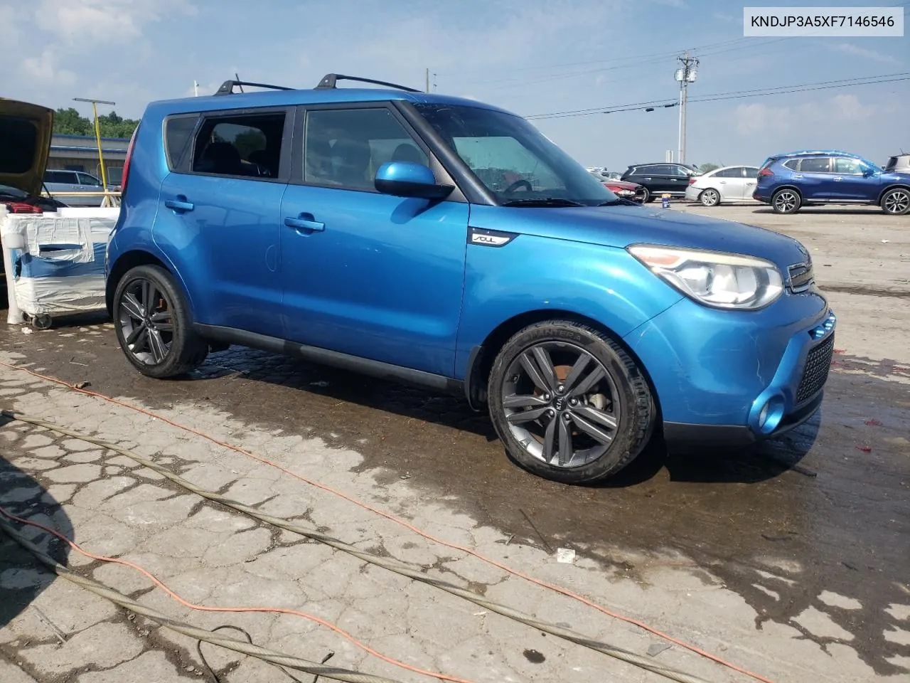 2015 Kia Soul + VIN: KNDJP3A5XF7146546 Lot: 60157594