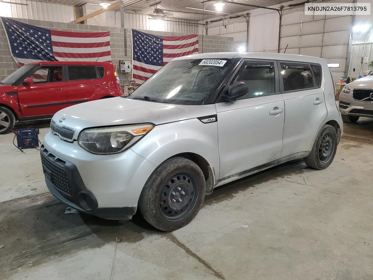 2015 Kia Soul VIN: KNDJN2A26F7813795 Lot: 60202054