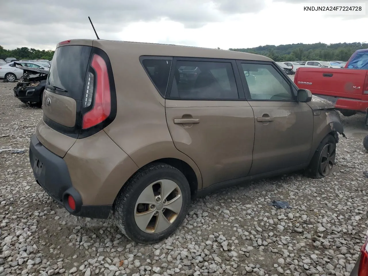 2015 Kia Soul VIN: KNDJN2A24F7224728 Lot: 60505334