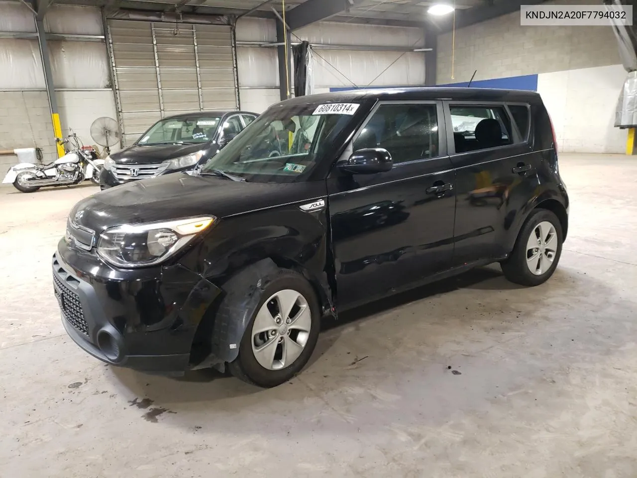 2015 Kia Soul VIN: KNDJN2A20F7794032 Lot: 60810314