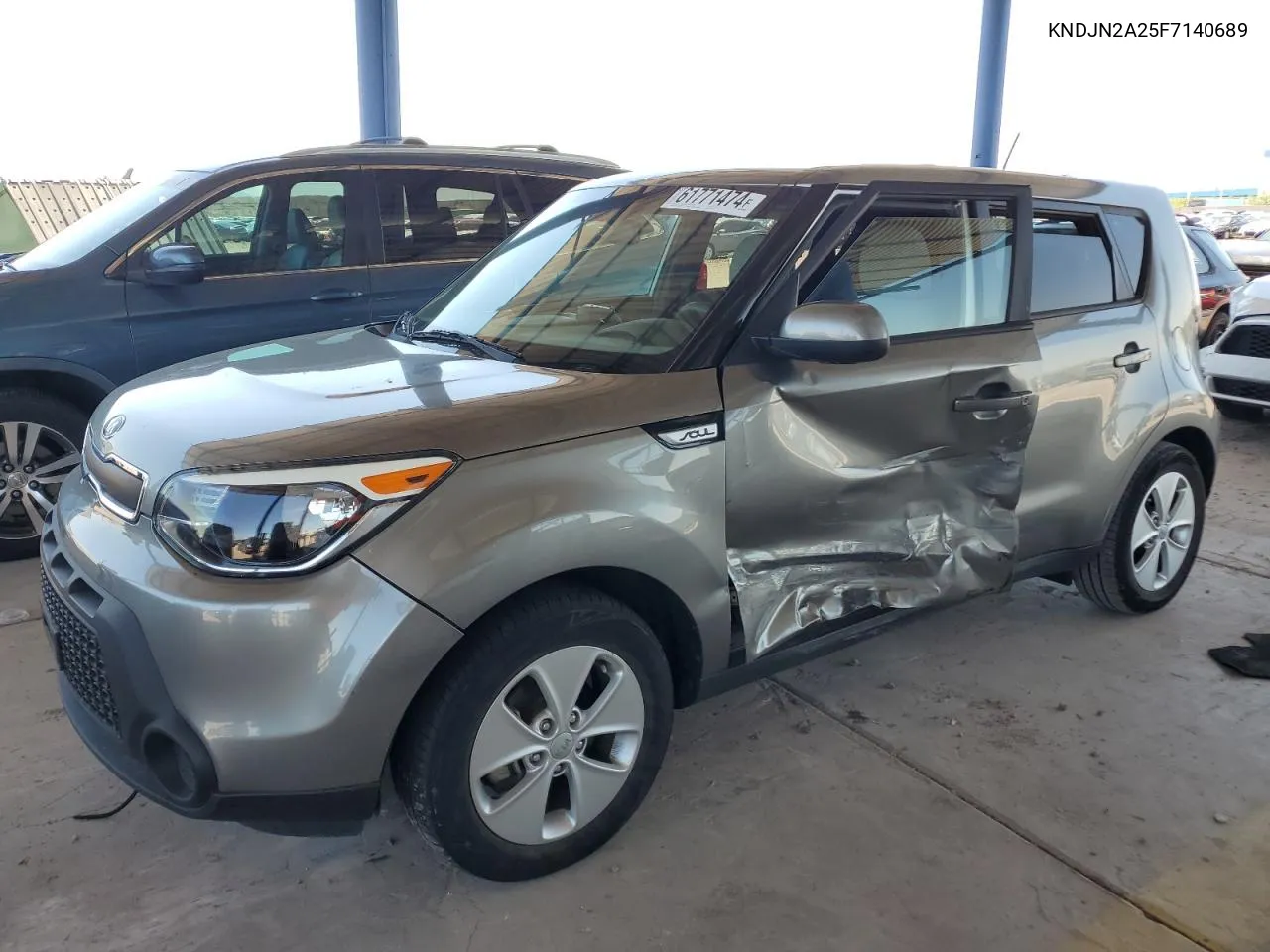 KNDJN2A25F7140689 2015 Kia Soul