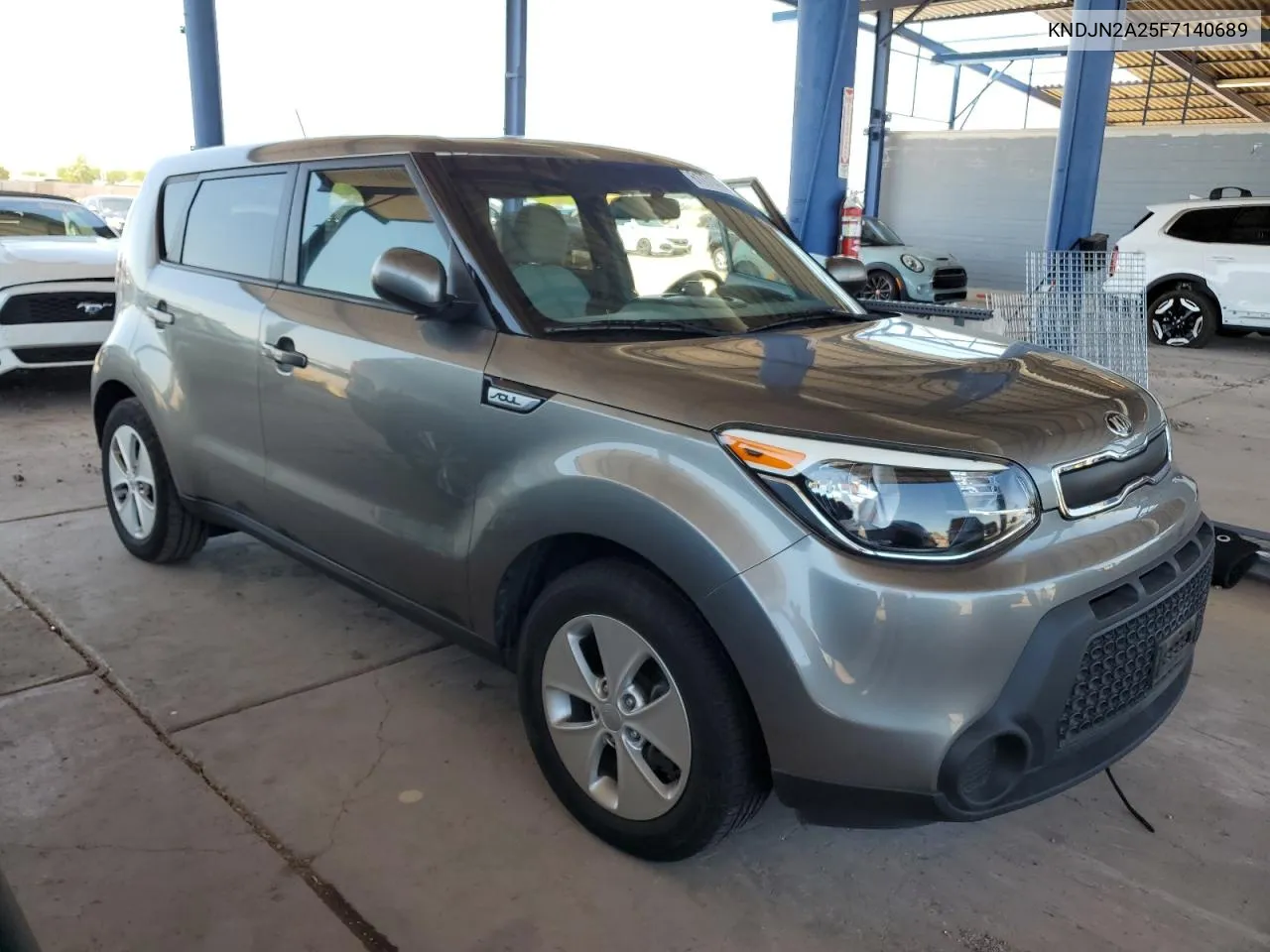 2015 Kia Soul VIN: KNDJN2A25F7140689 Lot: 61771474