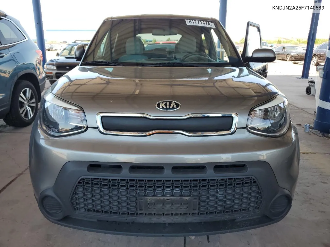 2015 Kia Soul VIN: KNDJN2A25F7140689 Lot: 61771474