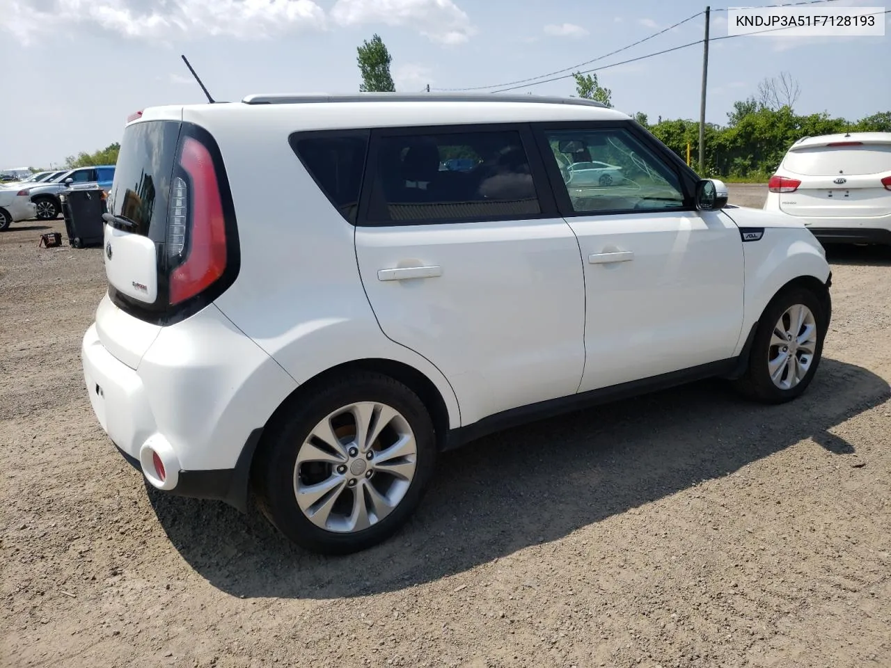 2015 Kia Soul + VIN: KNDJP3A51F7128193 Lot: 62096974