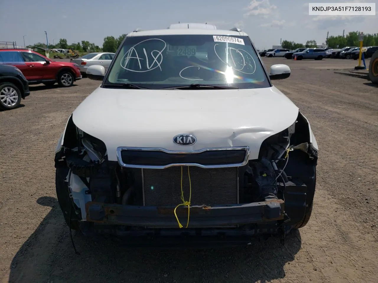 2015 Kia Soul + VIN: KNDJP3A51F7128193 Lot: 62096974