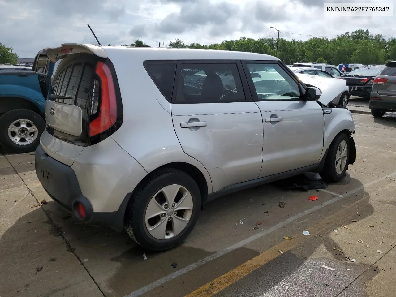 2015 Kia Soul VIN: KNDJN2A22F7765342 Lot: 63031684