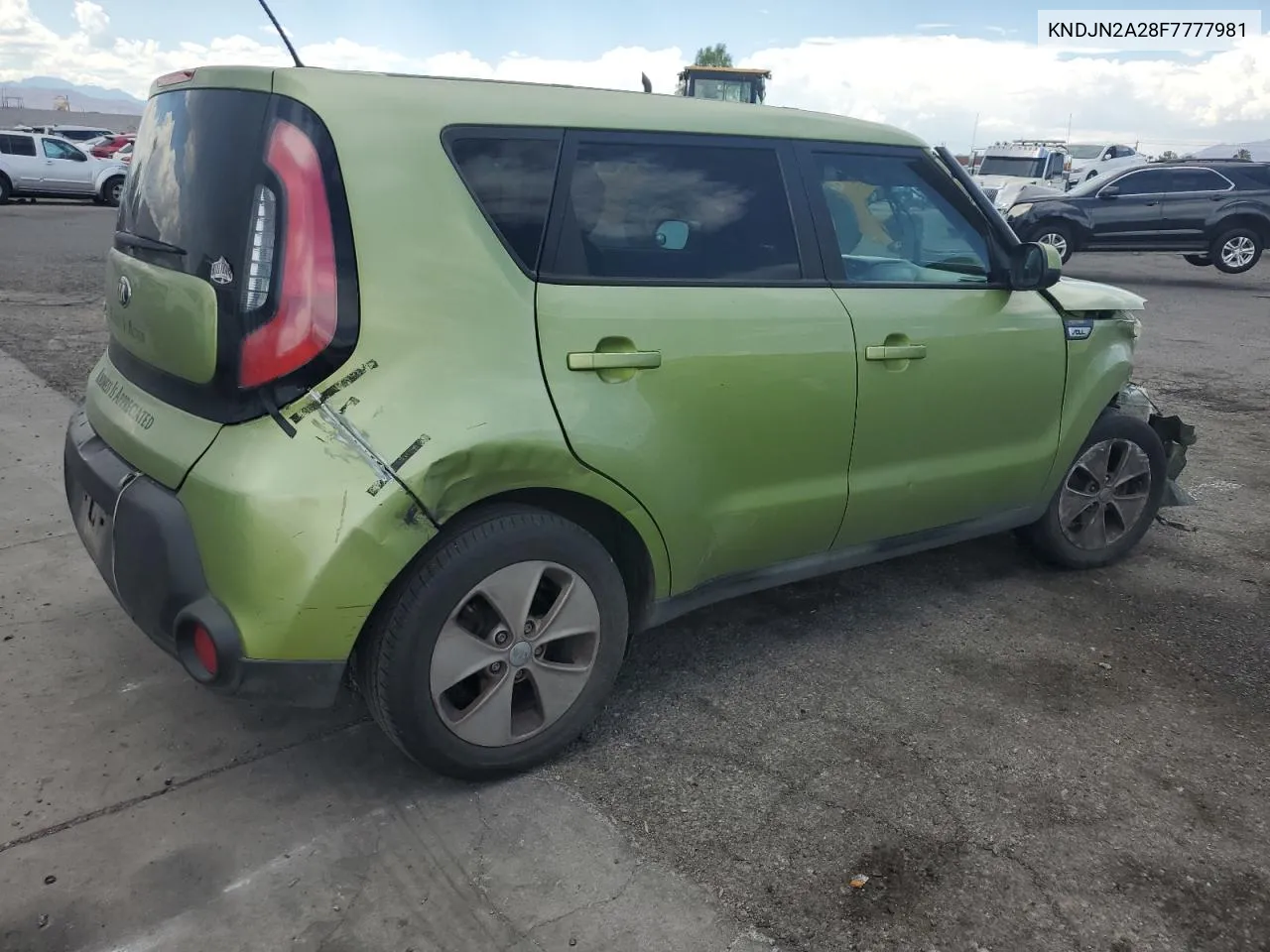 2015 Kia Soul VIN: KNDJN2A28F7777981 Lot: 63923274