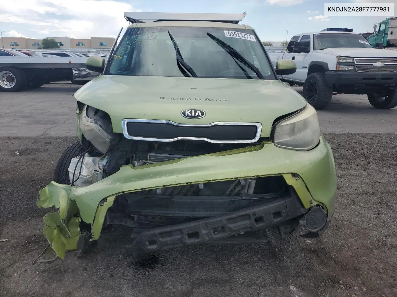 2015 Kia Soul VIN: KNDJN2A28F7777981 Lot: 63923274