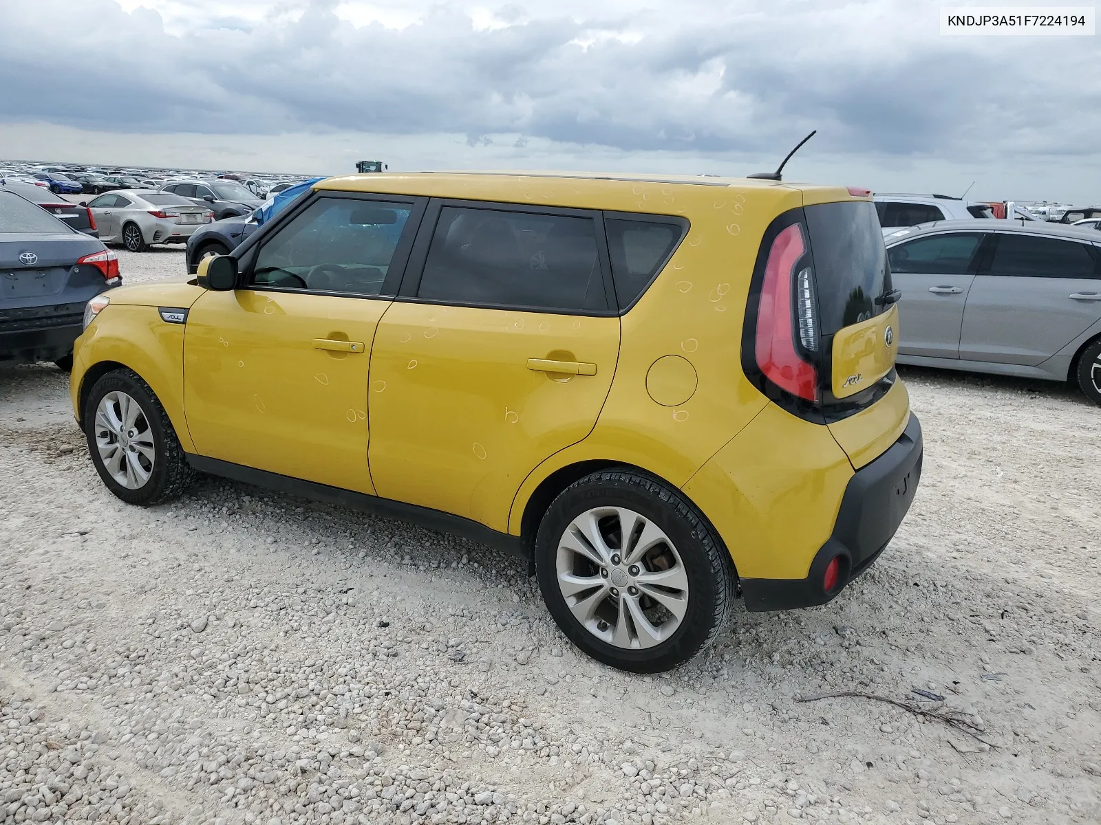 2015 Kia Soul + VIN: KNDJP3A51F7224194 Lot: 64200734