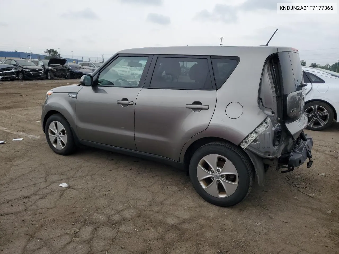 2015 Kia Soul VIN: KNDJN2A21F7177366 Lot: 64213484