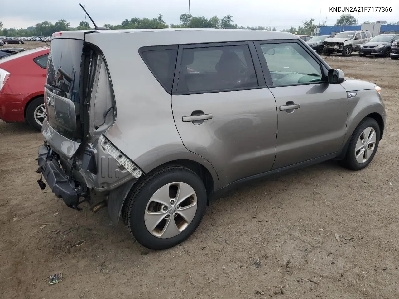 2015 Kia Soul VIN: KNDJN2A21F7177366 Lot: 64213484