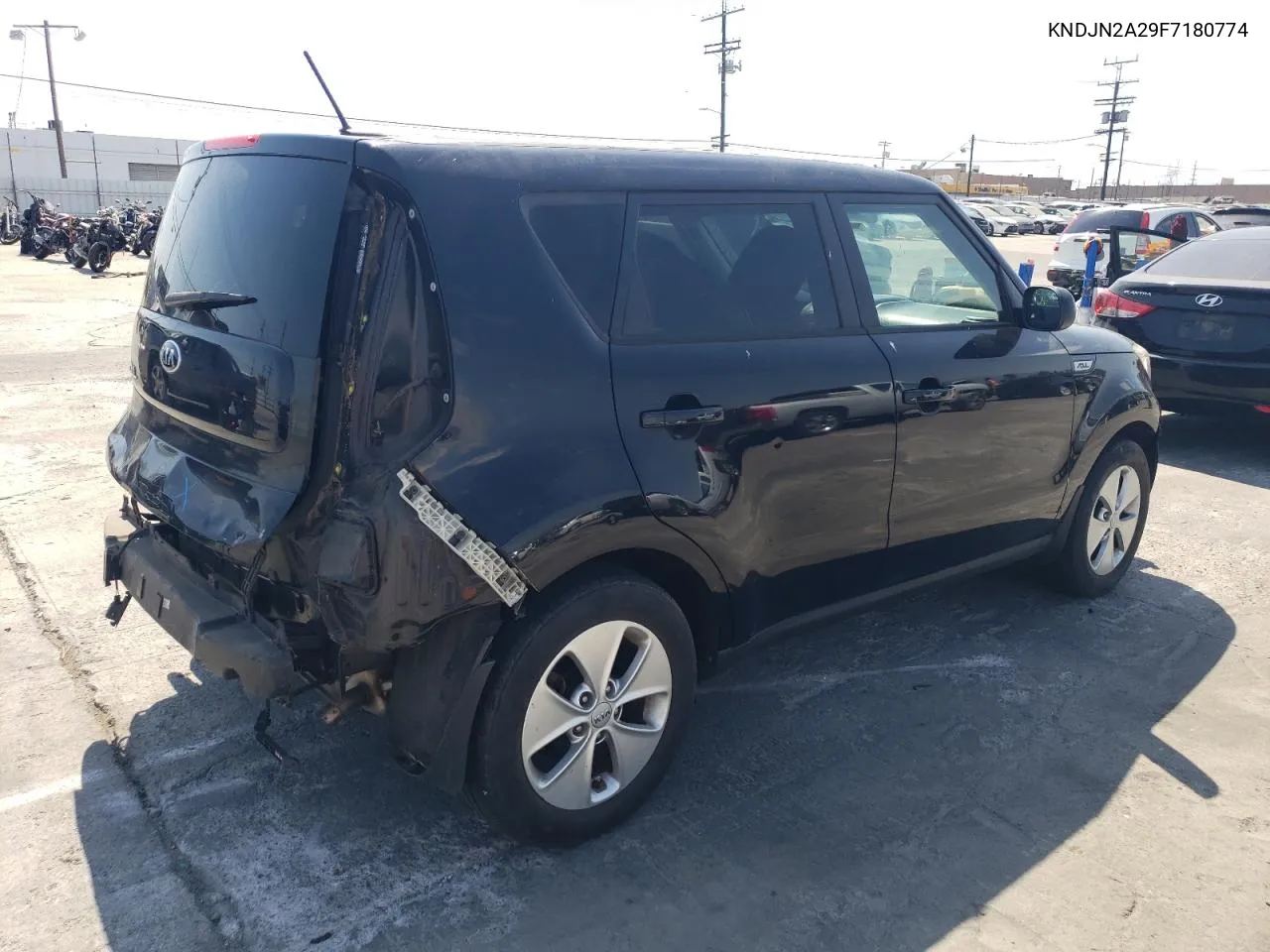 2015 Kia Soul VIN: KNDJN2A29F7180774 Lot: 64347764