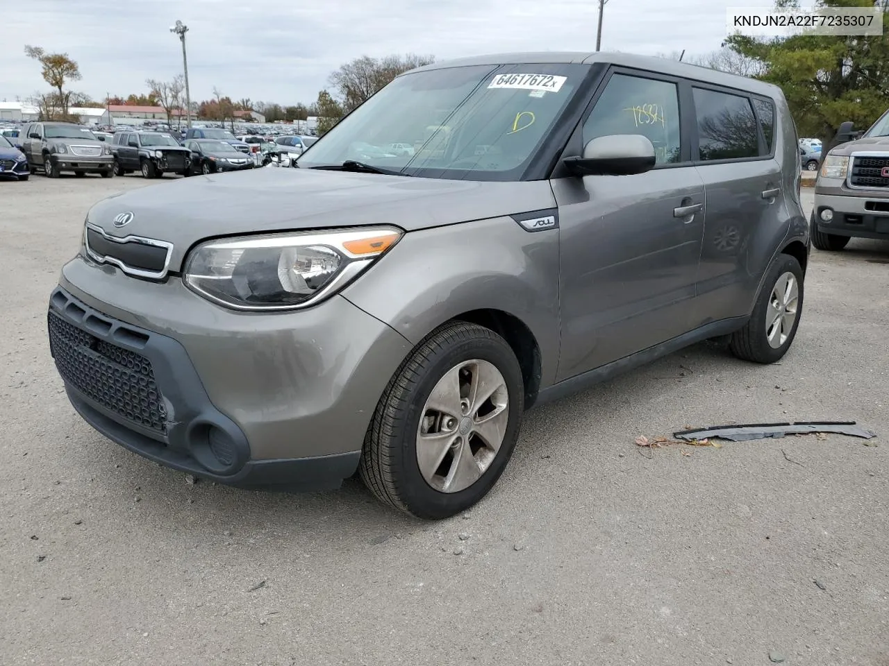 2015 Kia Soul VIN: KNDJN2A22F7235307 Lot: 64617672