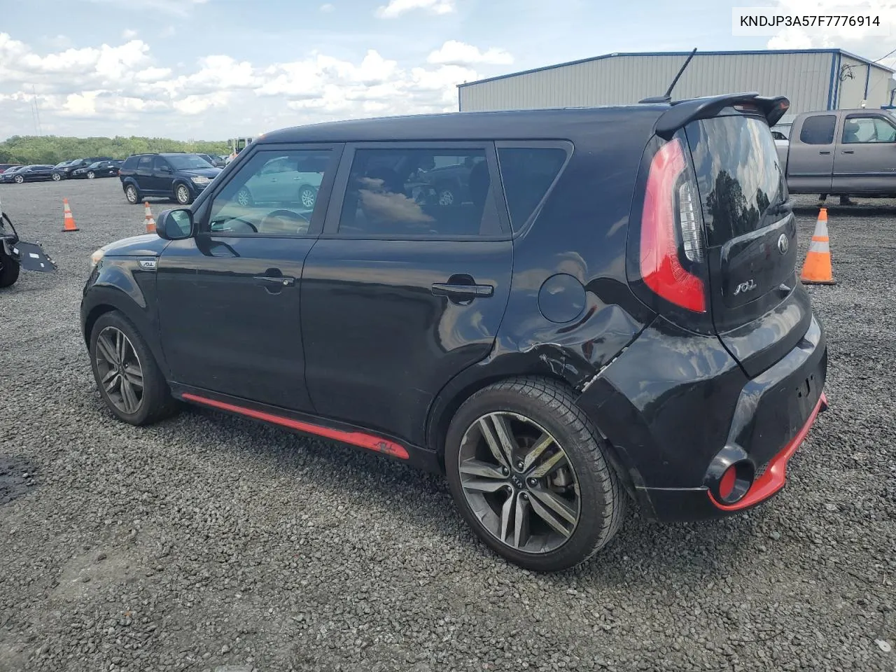 2015 Kia Soul + VIN: KNDJP3A57F7776914 Lot: 64659664