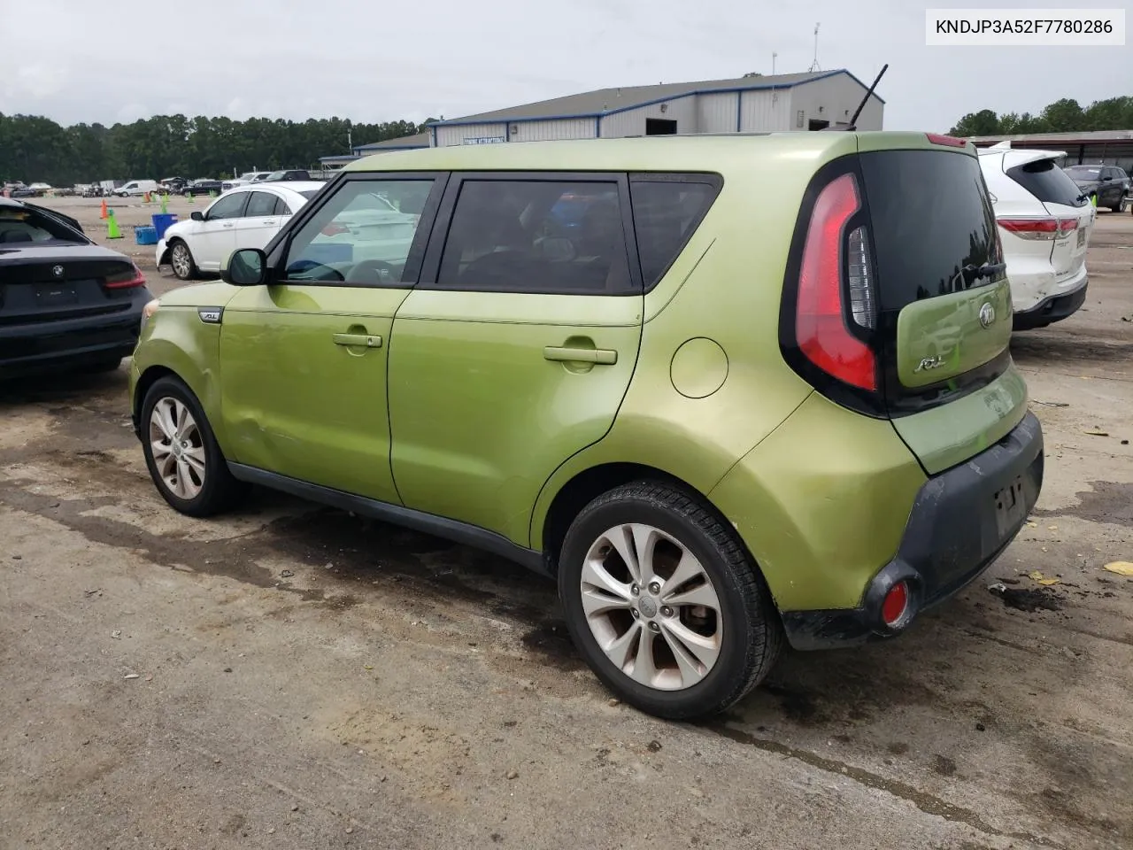 2015 Kia Soul + VIN: KNDJP3A52F7780286 Lot: 64865054