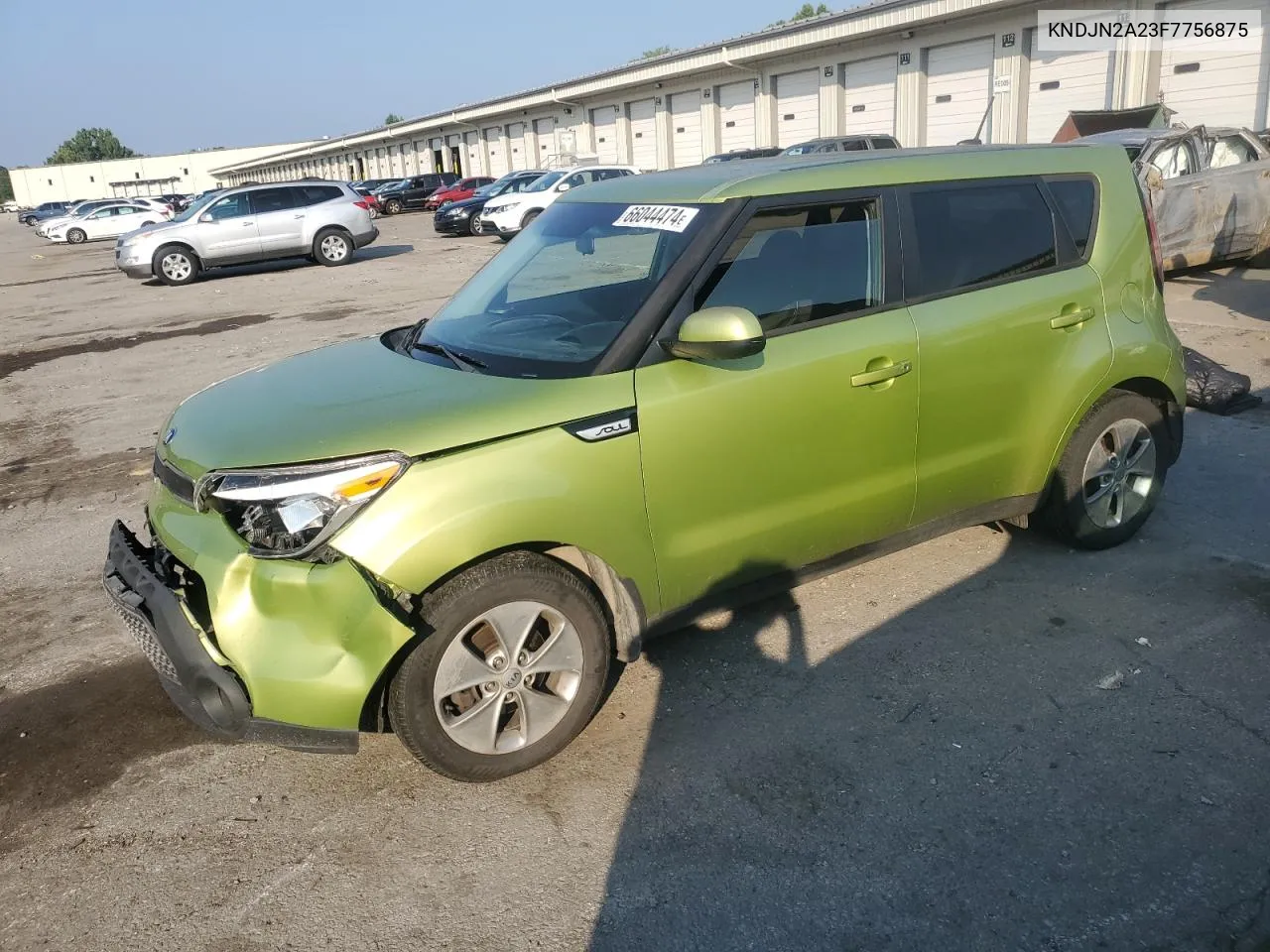 2015 Kia Soul VIN: KNDJN2A23F7756875 Lot: 66044474