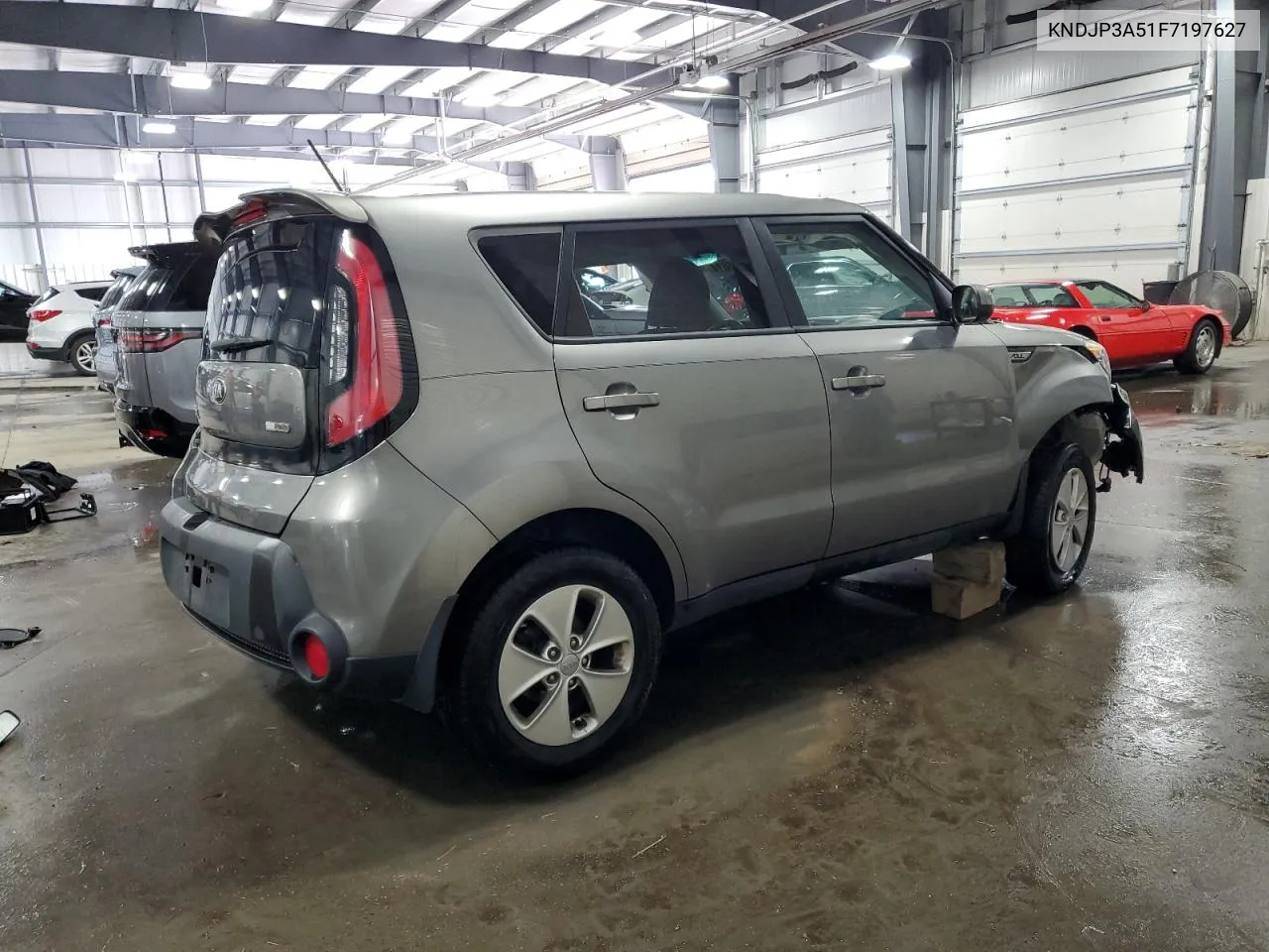 2015 Kia Soul + VIN: KNDJP3A51F7197627 Lot: 66153814