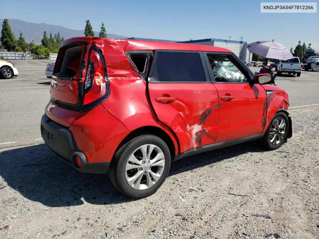 2015 Kia Soul + VIN: KNDJP3A54F7812266 Lot: 66221683