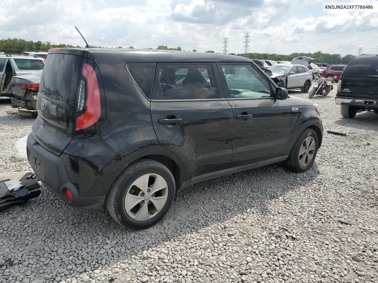 2015 Kia Soul VIN: KNDJN2A2XF7786486 Lot: 66284874