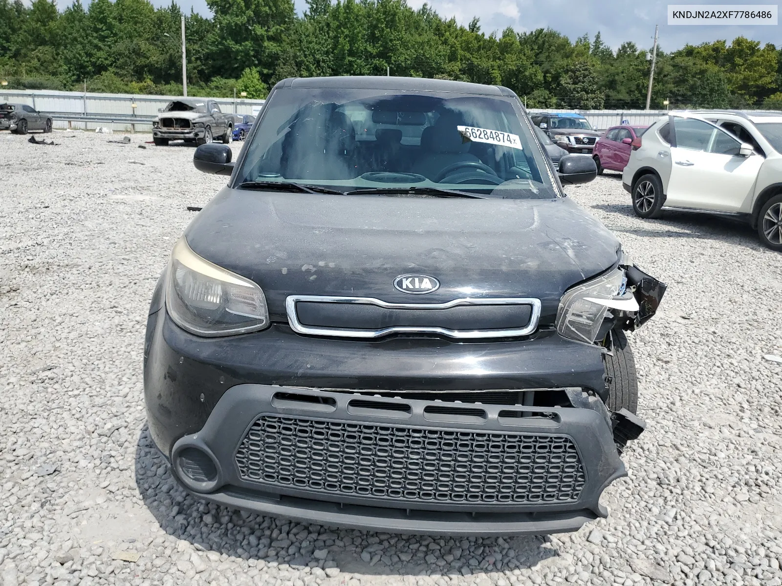 2015 Kia Soul VIN: KNDJN2A2XF7786486 Lot: 66284874