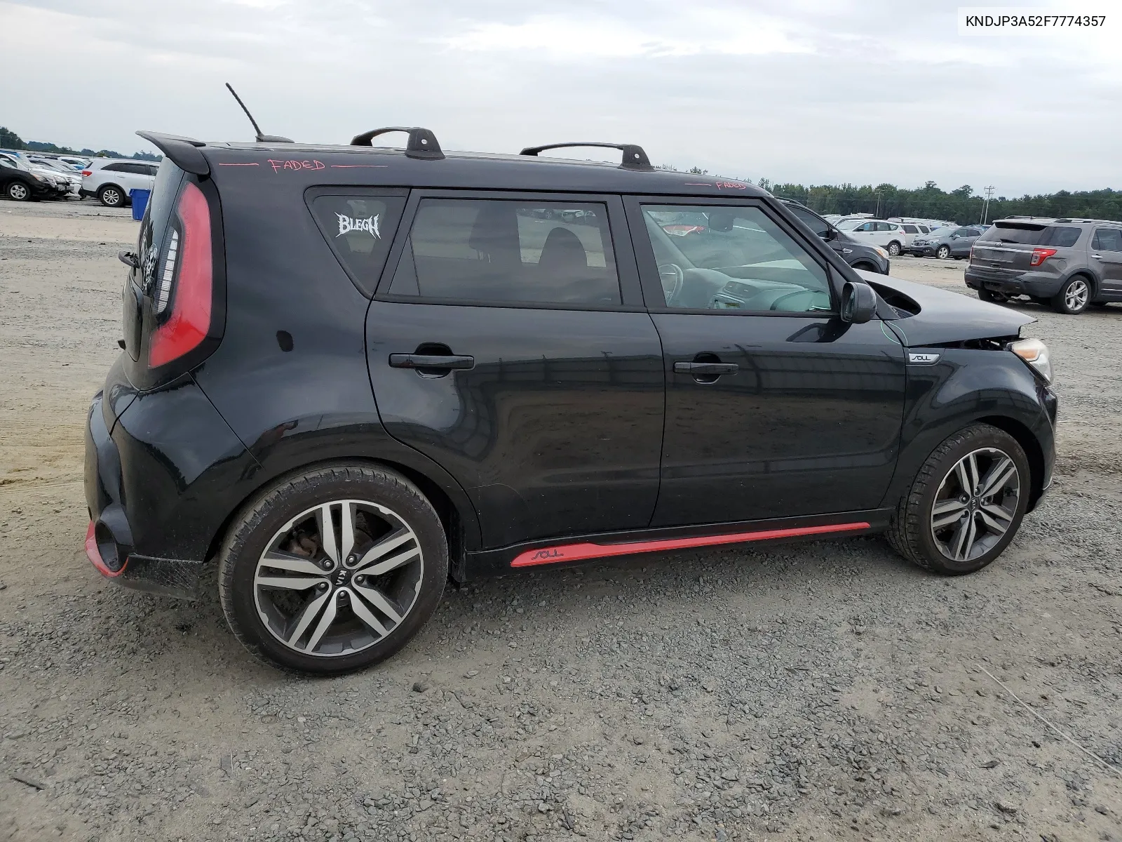 2015 Kia Soul + VIN: KNDJP3A52F7774357 Lot: 66936874