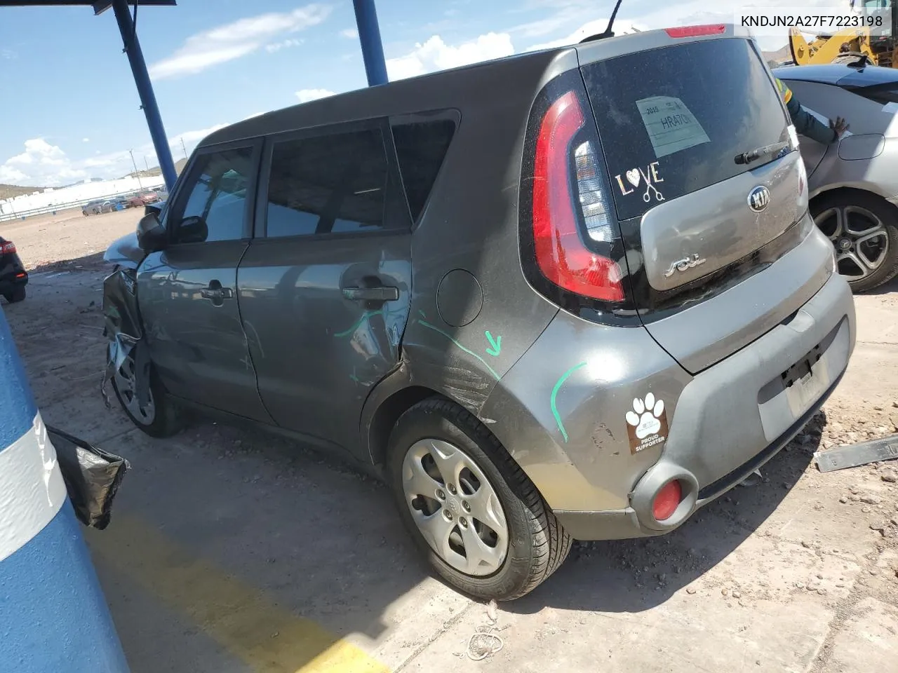 2015 Kia Soul VIN: KNDJN2A27F7223198 Lot: 66984044