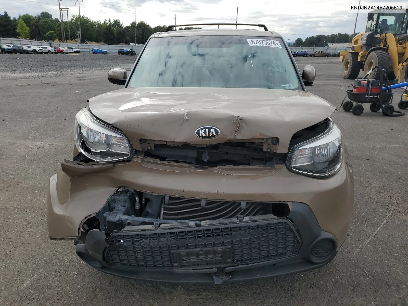 2015 Kia Soul VIN: KNDJN2A24F7206519 Lot: 67075674