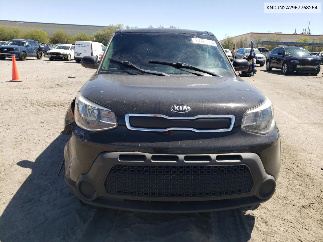 2015 Kia Soul VIN: KNDJN2A29F7763264 Lot: 67423744