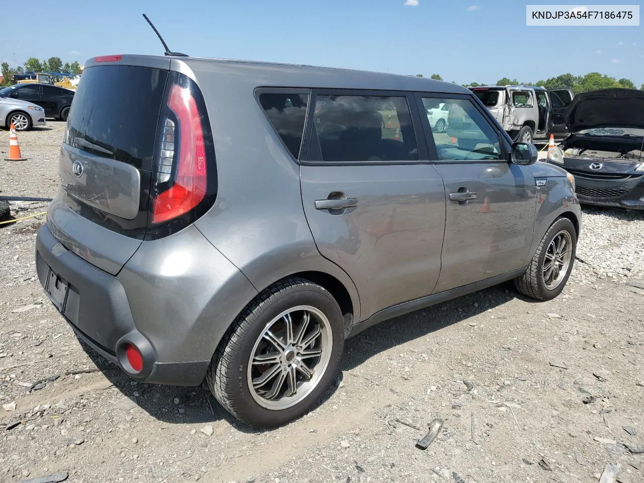 2015 Kia Soul + VIN: KNDJP3A54F7186475 Lot: 67642584