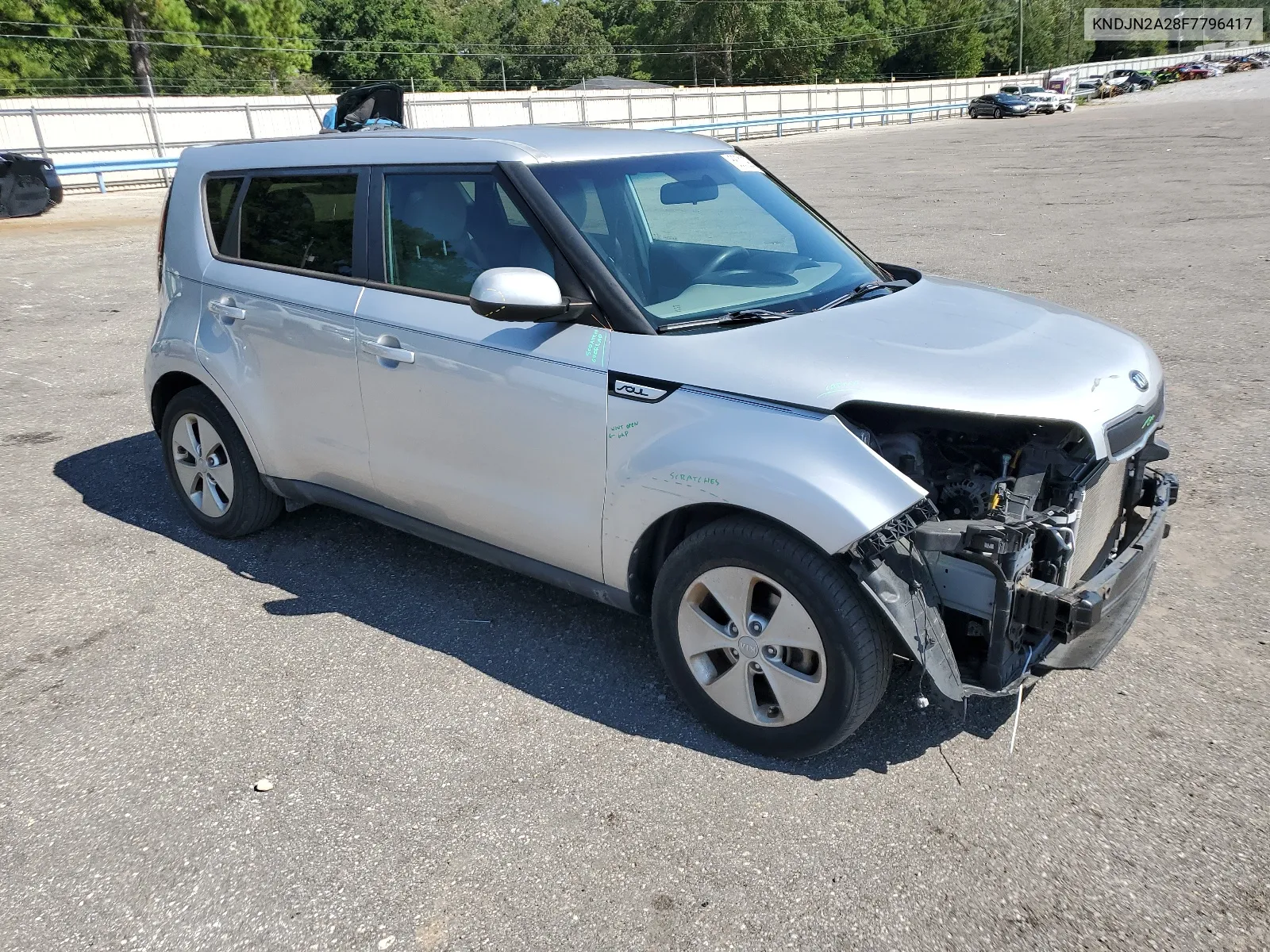 2015 Kia Soul VIN: KNDJN2A28F7796417 Lot: 68012904