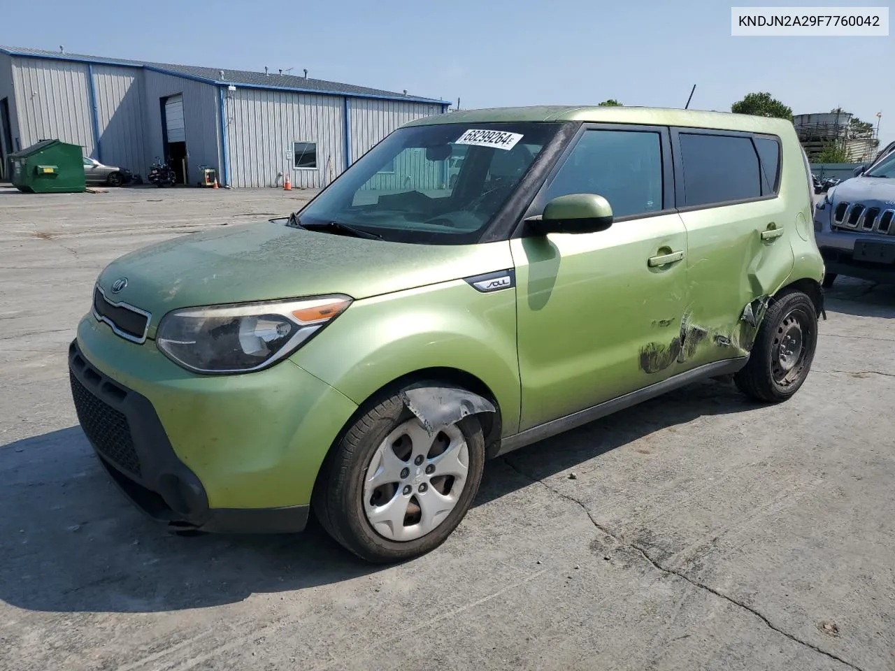 2015 Kia Soul VIN: KNDJN2A29F7760042 Lot: 68299264