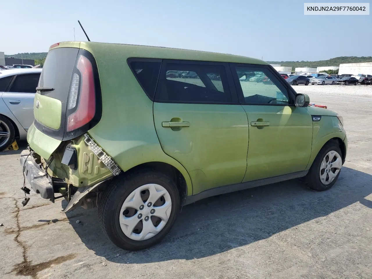 2015 Kia Soul VIN: KNDJN2A29F7760042 Lot: 68299264