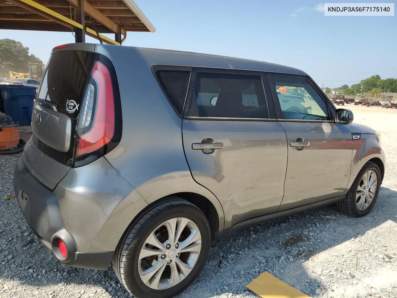 2015 Kia Soul + VIN: KNDJP3A56F7175140 Lot: 68414294