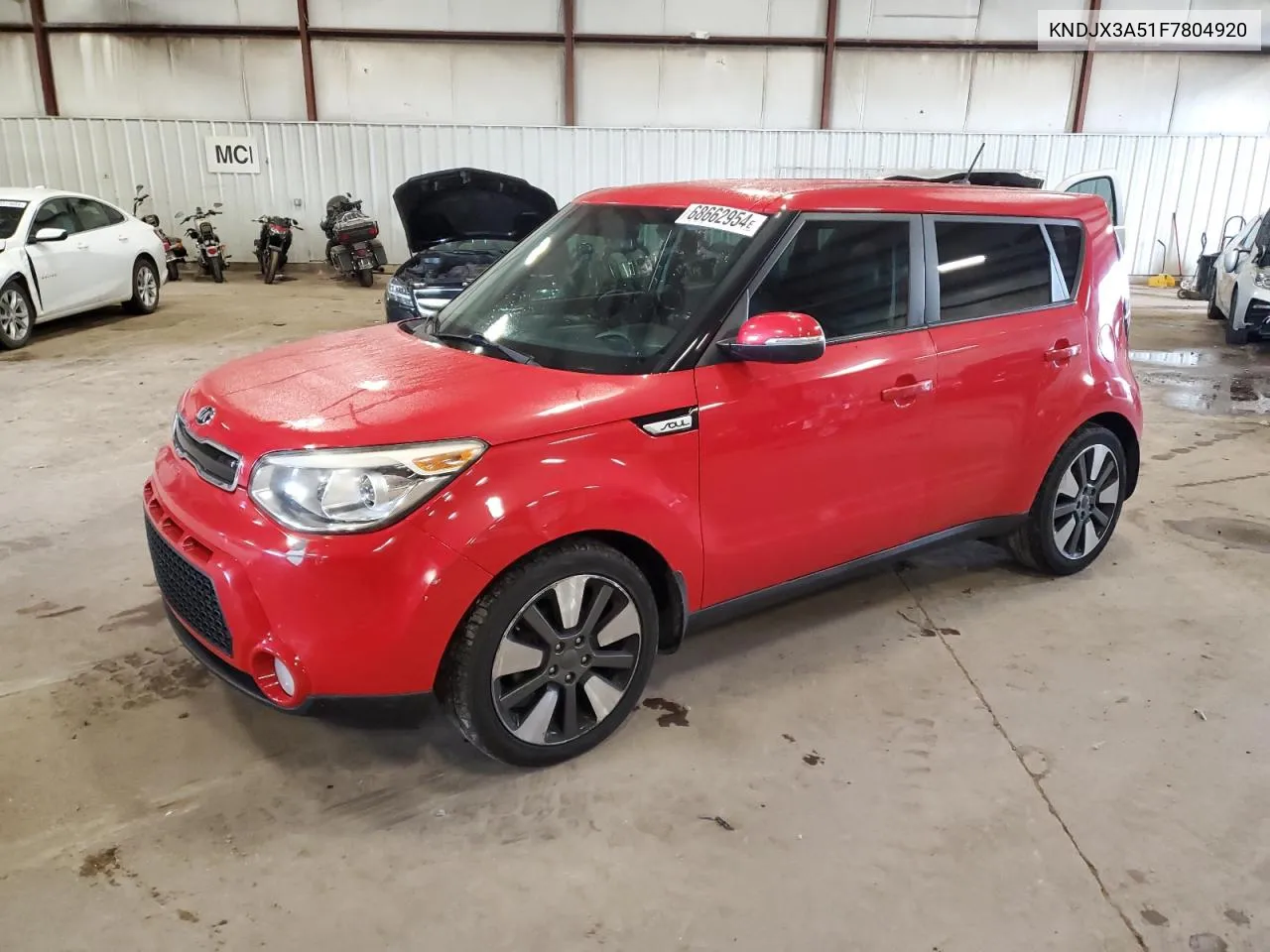 2015 Kia Soul ! VIN: KNDJX3A51F7804920 Lot: 68662954