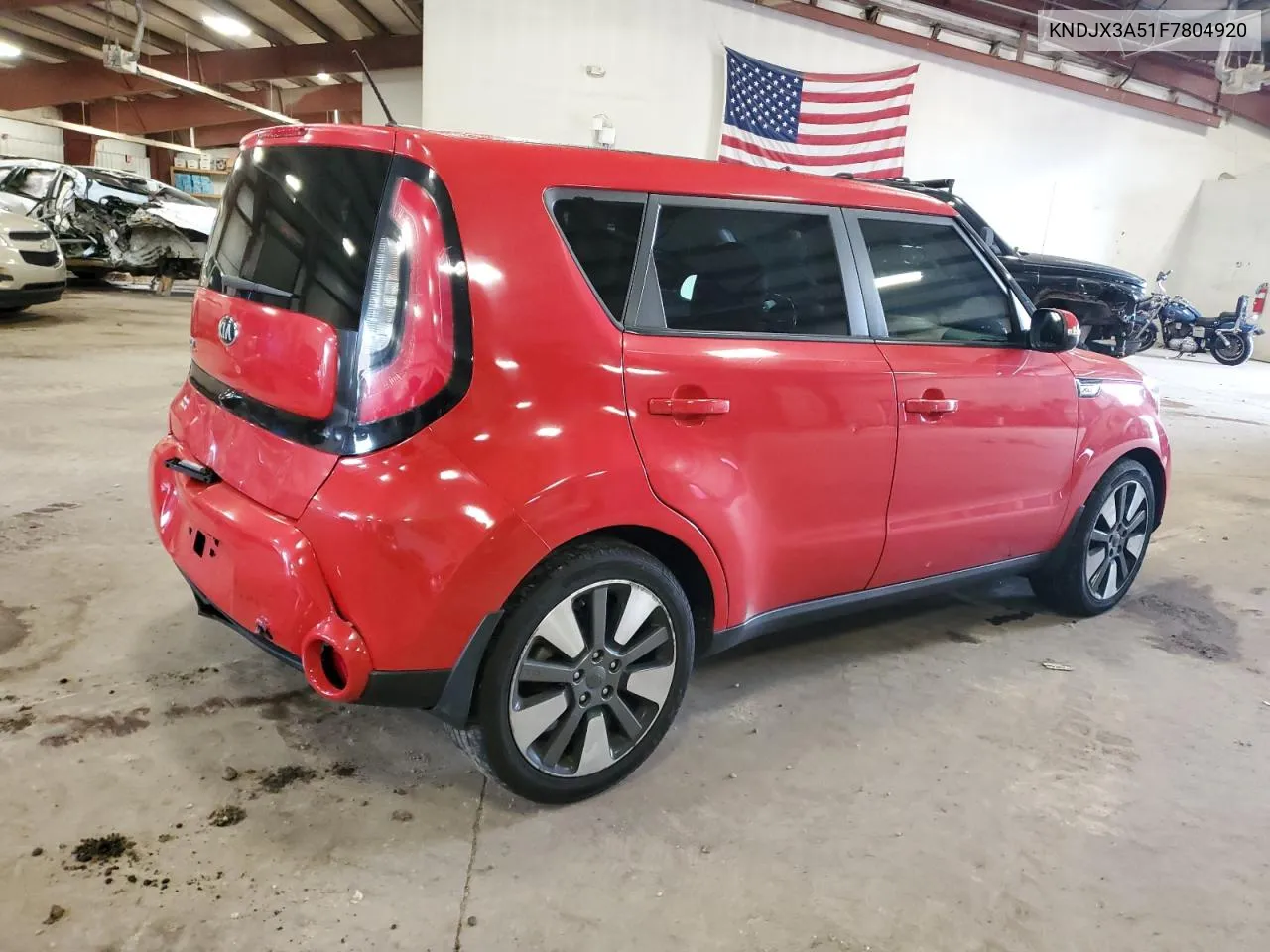 2015 Kia Soul ! VIN: KNDJX3A51F7804920 Lot: 68662954