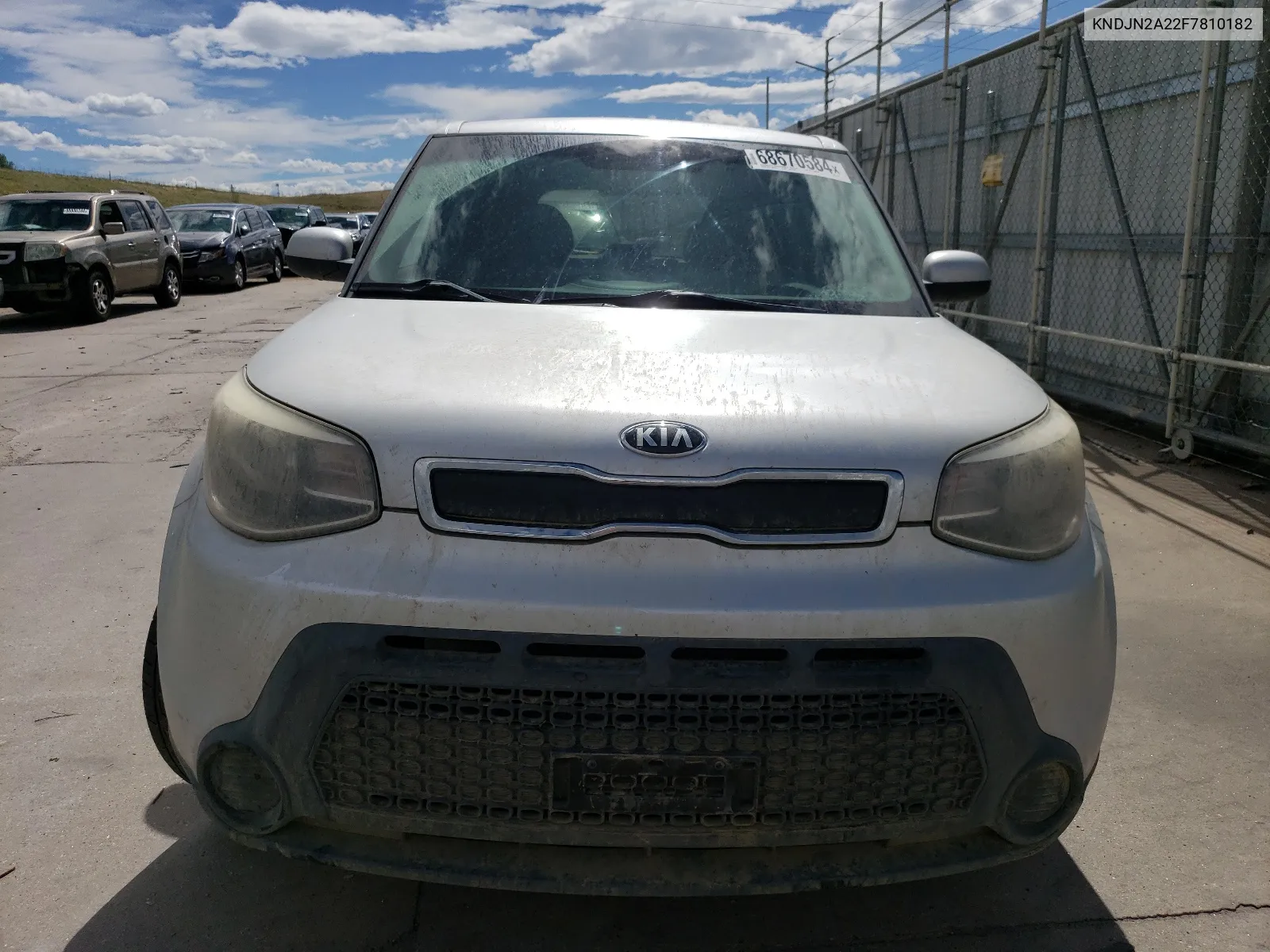 2015 Kia Soul VIN: KNDJN2A22F7810182 Lot: 68670584