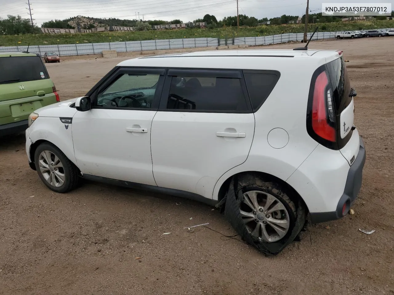 2015 Kia Soul + VIN: KNDJP3A53F7807012 Lot: 68827664