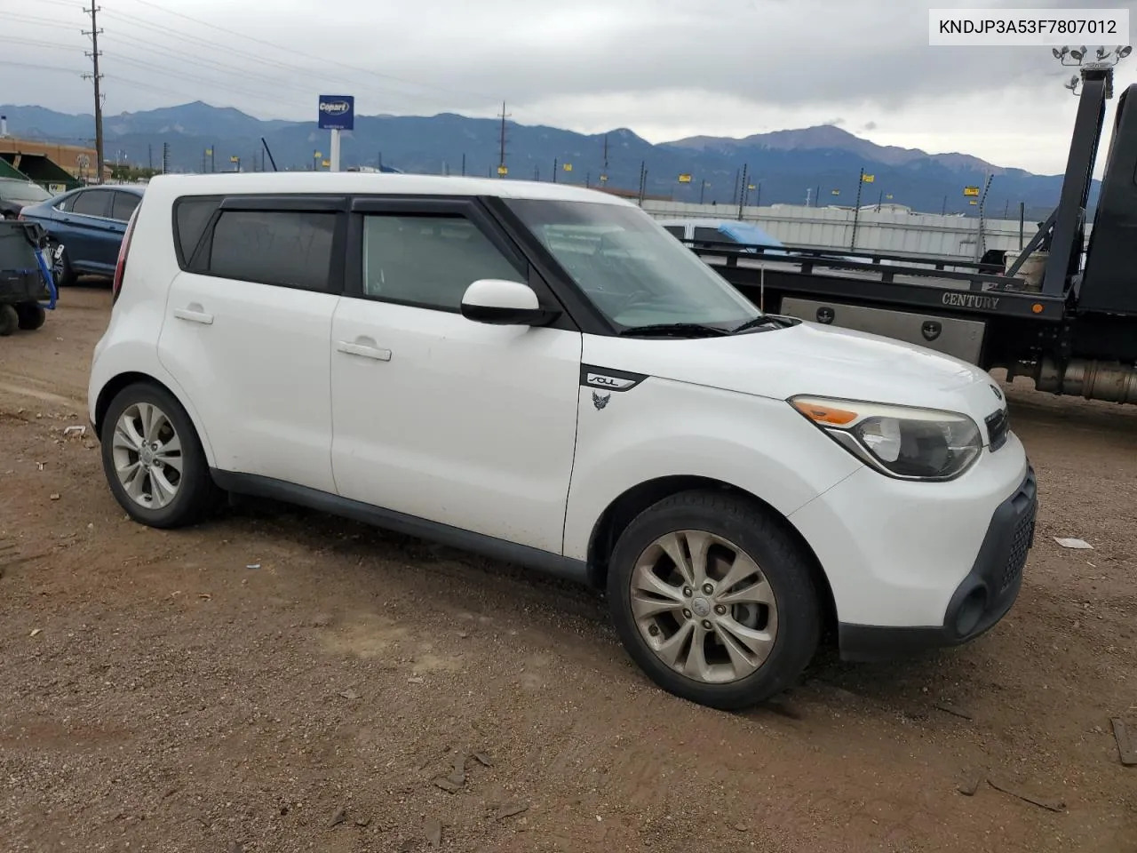 2015 Kia Soul + VIN: KNDJP3A53F7807012 Lot: 68827664