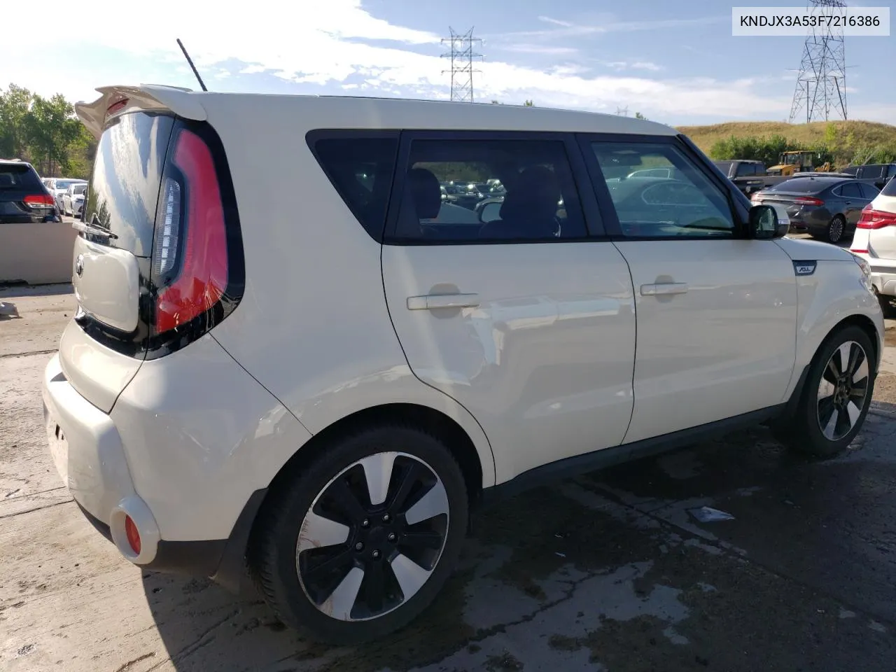 2015 Kia Soul ! VIN: KNDJX3A53F7216386 Lot: 68922144