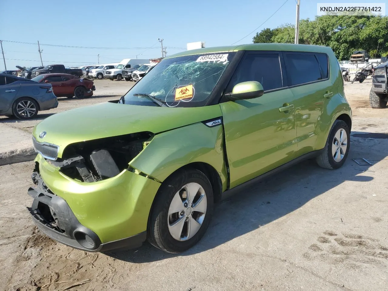 KNDJN2A22F7761422 2015 Kia Soul