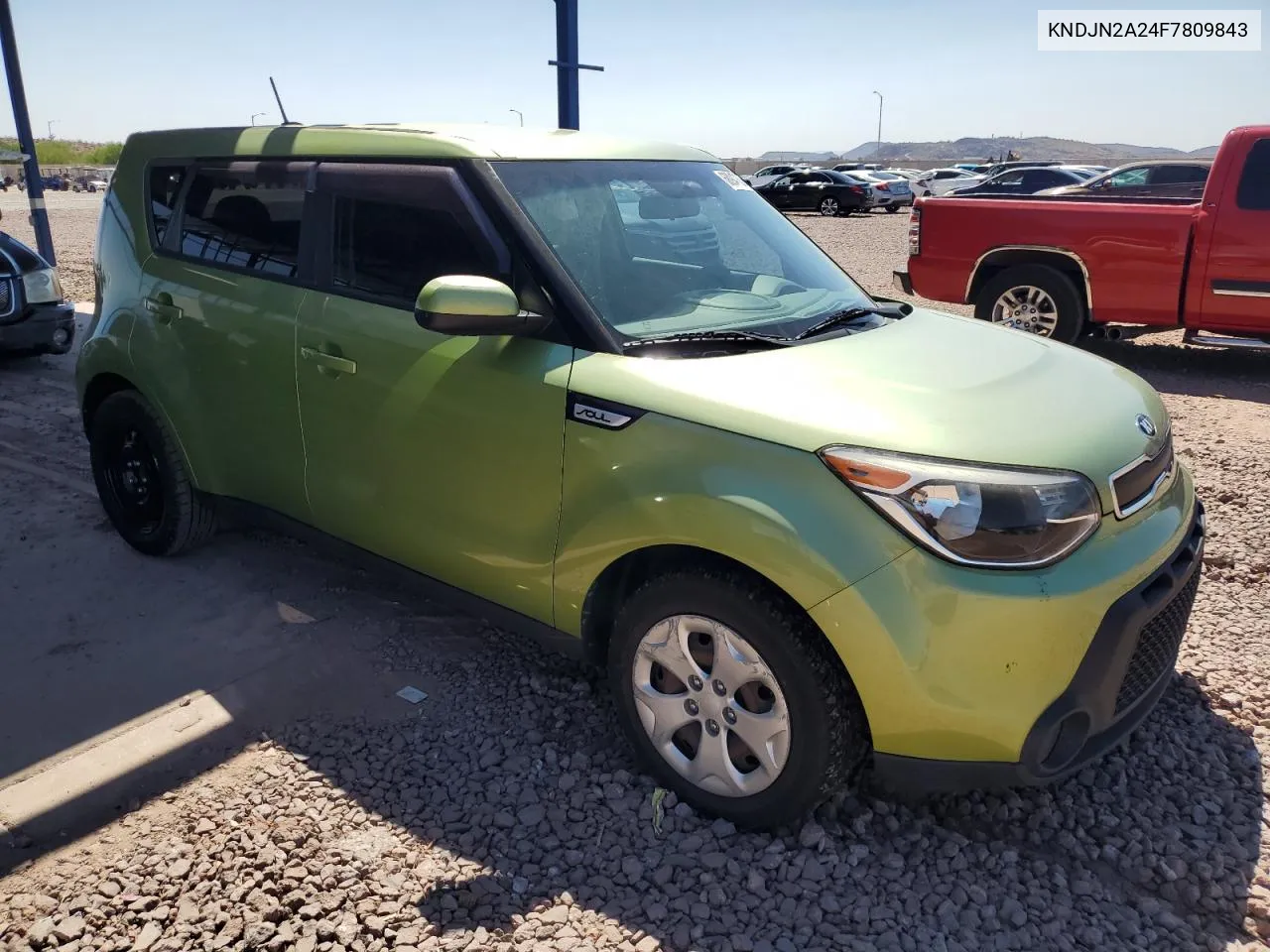 2015 Kia Soul VIN: KNDJN2A24F7809843 Lot: 68947604