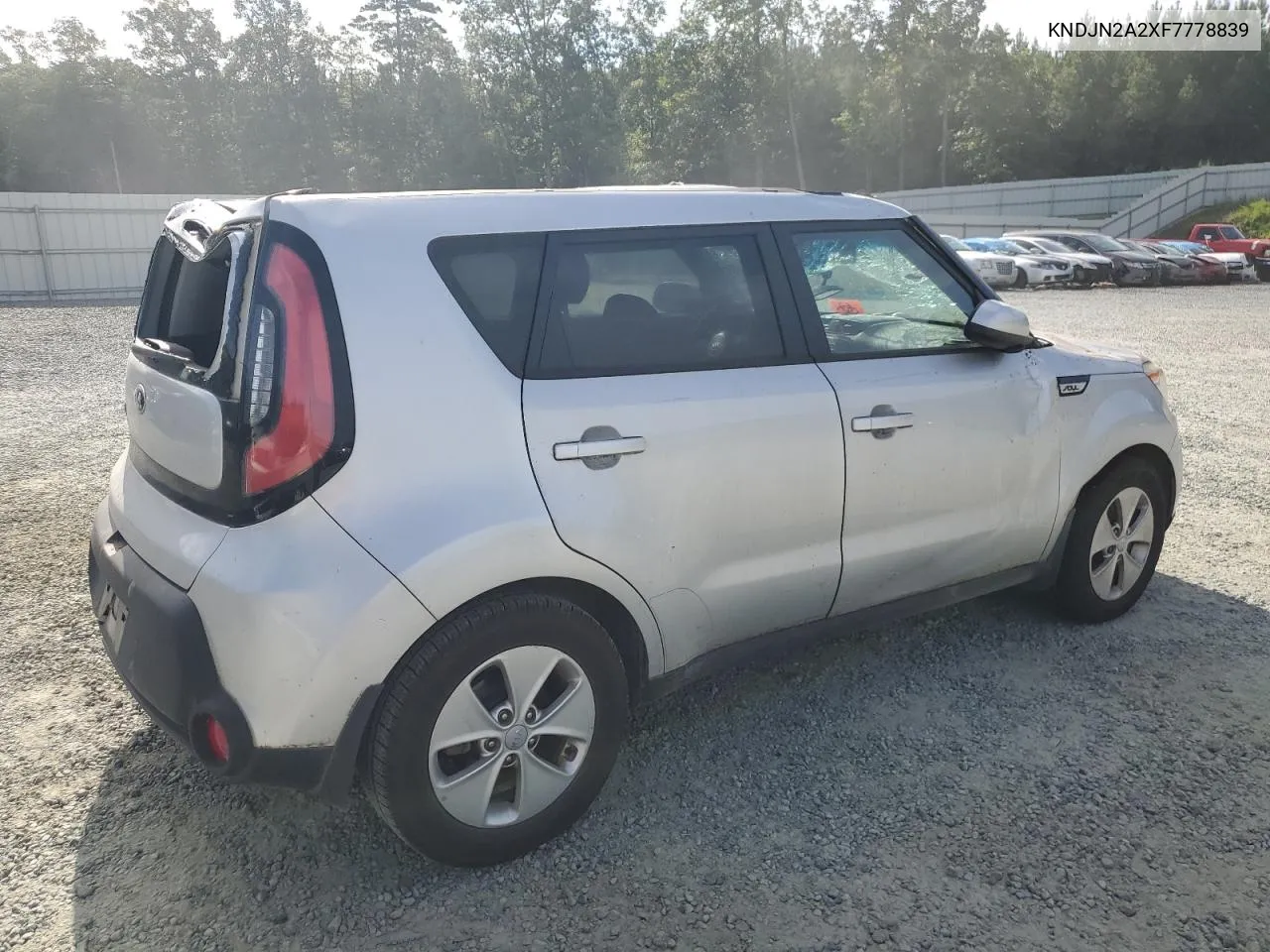 KNDJN2A2XF7778839 2015 Kia Soul