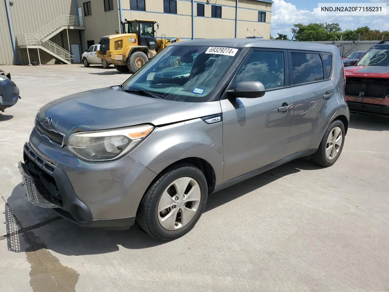 2015 Kia Soul VIN: KNDJN2A20F7155231 Lot: 69329274