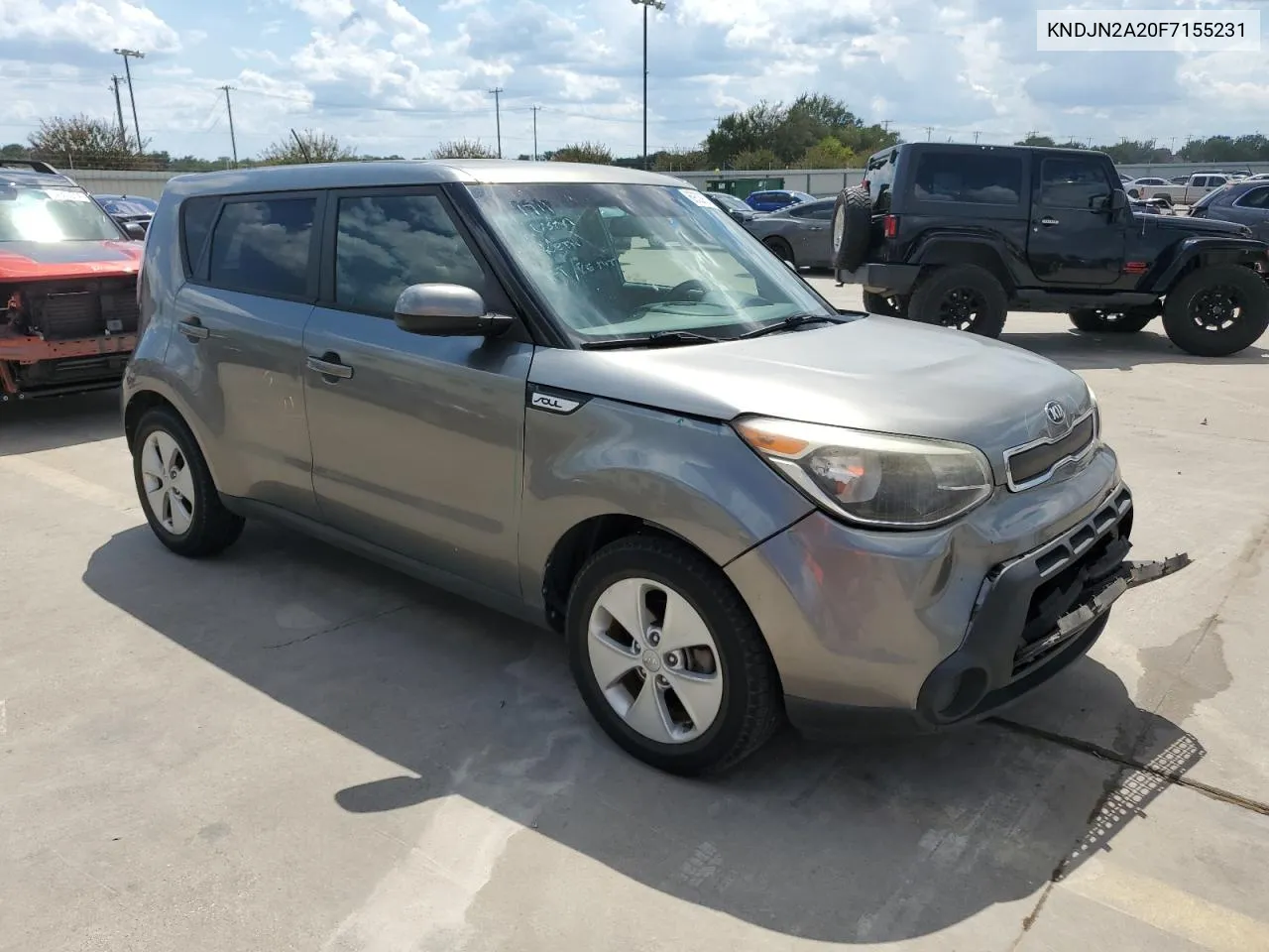 2015 Kia Soul VIN: KNDJN2A20F7155231 Lot: 69329274