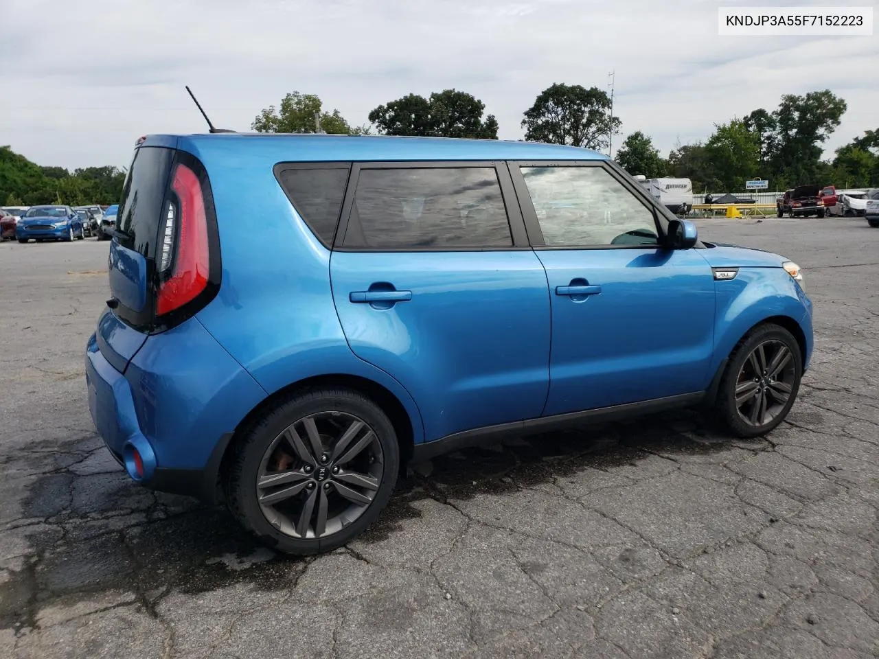 2015 Kia Soul + VIN: KNDJP3A55F7152223 Lot: 69525084